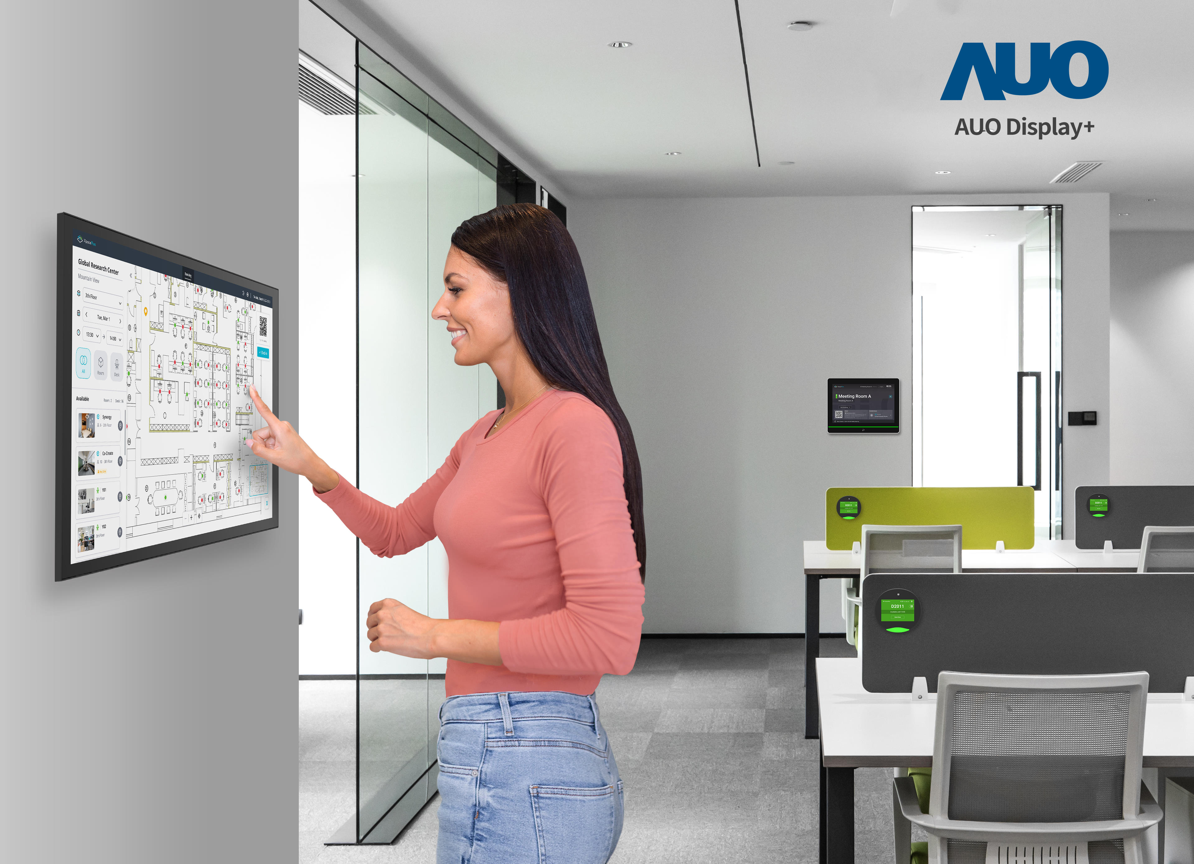 达擎会议空间管理解决方案可应用于空间预约和管理流程，将办公空间的查询、预约和保留等流程自动化，为用户提供更灵活、弹性的工作模式