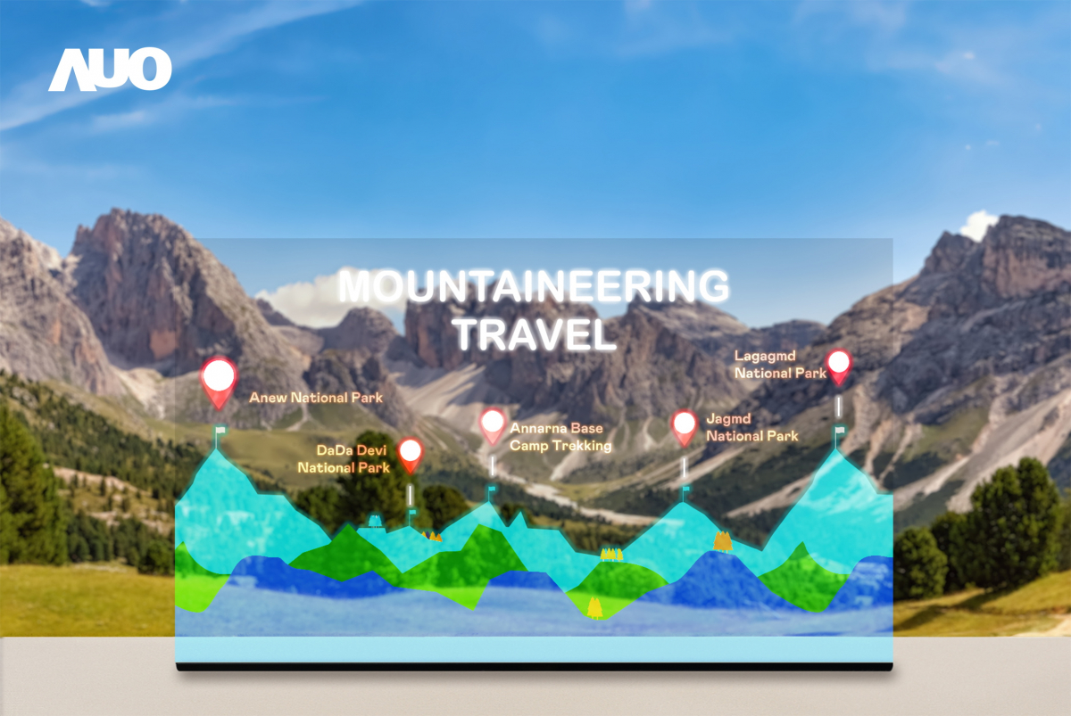 友達「177吋高透明度Micro LED顯示器」獲得台灣精品銀質獎，打破視野與空間的限制，適合應用於智慧零售、文物展示、創新廣告與智慧移動等場域