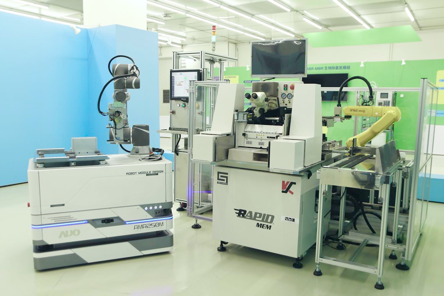 友達數位攜手半導體設備大廠K&S及夥伴樂宇精密，針對半導體封裝場域痛點，提供iAMHS一站式解決方案，創造產能提升至少10%的效益